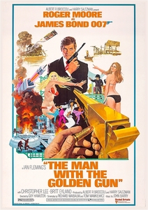 US版ポスター『007 黄金銃を持つ男』（The Man with the Golden Gun）1974年★ジェームズ・ボンド/ショーン・コネリー/イアン・フレミング