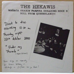 HEKAWIS, THE / SHUTDOWN 66-Under My Thumb (OZ Orig.7)