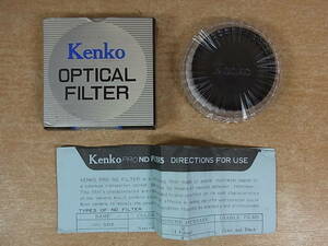 ^B/693* Kenko kenko* lens filter *OPTICAL FILTER*PRO ND-4 49.0s* secondhand goods 