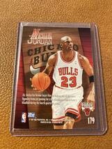 Michael Jordan 1997 Skybox z force Zuperman #179 Chicago Bulls NBA マイケル・ジョーダン NBAカード シカゴ・ブルズ_画像4
