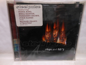 新品輸入盤　スティール　パルス　　RAGE　AND　FURY