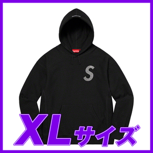 1404　Supreme Swarovski S Logo Hooded Sweatshirt　Black XL　シュプリーム　スワロフスキー　Sロゴ　パーカー　黒　XL　2021SS