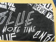 (し-N1-48)CNBLUE シーエヌブルー ONE MORE TIME ARENA TOUR 2013 フェイスタオル ツアータオル　ブラック　アリーナ　ワンモアタイム 中古_画像5