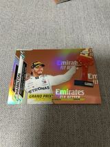 2020 TOPPS CHROME FORMULA1 LEWIS HAMILTON F1 ルイスハミルトン メルセデス　オレンジ　リフレクター　orange reflector_画像1