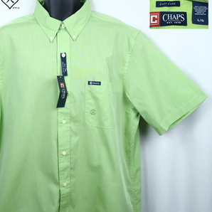 《郵送無料》■Ijinko◆新品☆チャップス / CHAPS Easy care L/G サイズ半袖シャツ