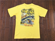 FLY MOONBUG ムーンバグ フォルクスワーゲン Tシャツ M 黄色 イエロー MOON ムーン ビートル レース_画像4