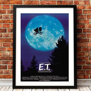 【最安保証】C206 E.T. 映画　キャンバスポスター　50×70cm キャンバス生地