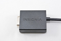 ★INSIGNIA インシグニア HDMI to VGA Adapter NS-PG95503-C ブラック USED_画像2