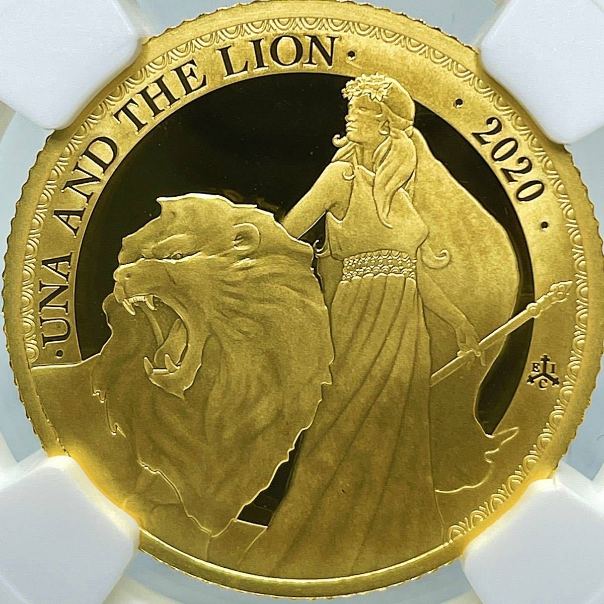 Aランク 金貨 99.9％ 純金 ゴールド セントヘレナ 金貨 ウナ ライオン