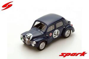 ■スパークモデル 1/43 1951 ルノー4CV 1063 #54 ルマン24h