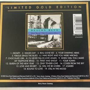 Deacon Blue - Our town (輸入盤 Limited Gold Edition) Greatest hits ディーコン・ブルーの画像3