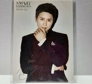 即決【公式】SMART EXHIBITION★ポスカ★キム・ミンジョン　チケット特典　非売品　ポストカード　SM ART　「紳士の品格」「ハイエナ」