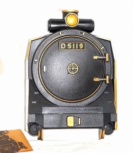 蒸気機関車SL D51鏡 掛鏡 保管品 箱入り MIRROR & TIE RACK