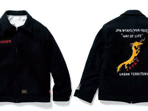 送料無料発送 ダブルタップス WTAPS TOUR JK/JACKET.NYWO.SATIN BLACK 人気即完売 希少 XLサイズ 正規店購入 日本製 超美品