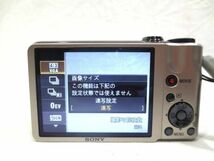 ◆高性能 Gレンズ搭載 SONY DSC-HX5V デジタルカメラ ゴールド☆ソニー サイバーショット Exmor R/10.2MP/HD/GPS_画像6