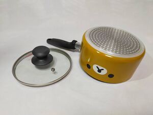 「リラックマ」IH対応 アルミ片手鍋 16cm