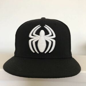 7 1/8 スパイダーマン NEW ERA ベースボールキャップ コラボ