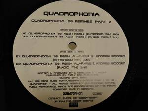 ■QUADROPHONIA / QUADROPHONIA '98 アナログ