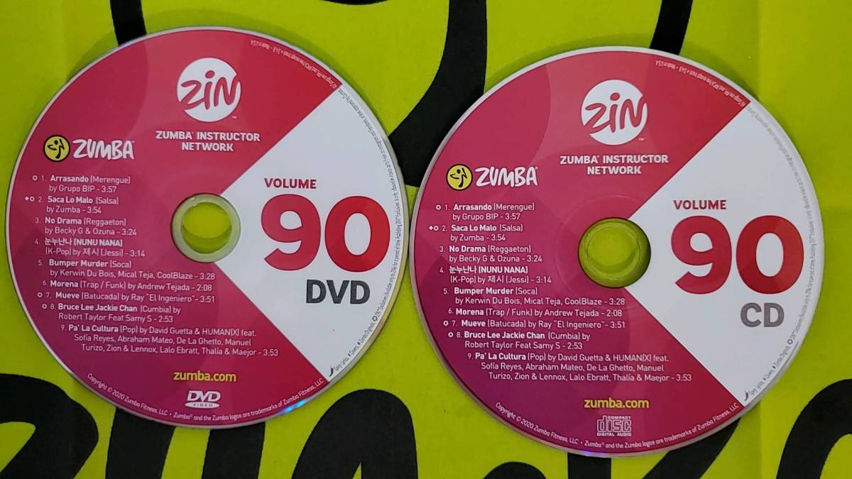 超希少品！ ZUMBA ズンバ ZIN16 CD DVD インストラクター専用 ccorca.org