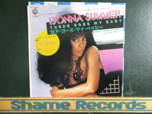 Donna Summer ： There Goes My Baby 7'' / 45s ★ Soul ☆ c/w Maybe It's Over // 落札5点で送料無料