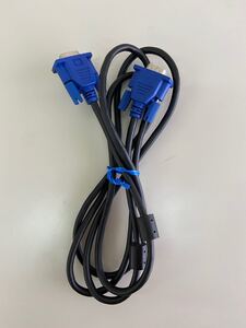 D-Sub VGAケーブル 2m 中古品