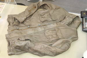 ♪♪未使用 ジュンハシモト junhashimoto x LEON レオン CIGAR POCKET SAFARI JACKET サファリジャケット LET032 WCF01 サイズ：3♪♪