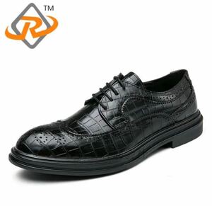 紳士靴 ブロック男子靴 イギリス風系ローカバーのカジュアル革靴 紳士靴 革靴 ビジネスシューズ