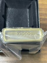 zippoプロペラ機 ゴールドメタル 3面特殊加工 立体メタル 2005年製 GOLD solid brass ソリッドブラス ゴールド U.S.AIR FORCE _画像3