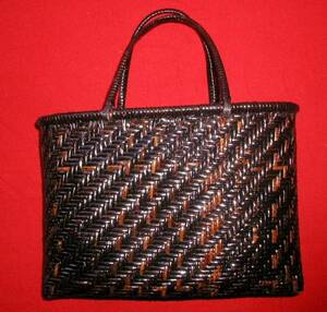 **[ free shipping ] new goods * rattan shopping basket * scorching tea *37.**