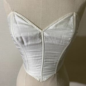  Himiko bustier white side fastener 