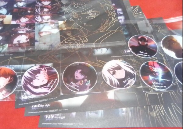 Ufotable Fate stay night Hcavn's Feel 劇場版 コラボカフェ フルセット
