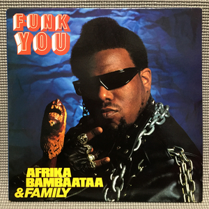 Afrika Bambaataa & Family - Funk You! 【US ORIGINAL 12inch】 zulunation / Tommy Boy - TB 870