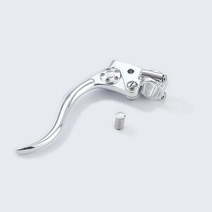 カスタムテック Kustom tech製7/8インチ用クラッチレバー アルミ SR400 SR500 DS250 グラストラッカー ビッグボーイ ビラーゴ 250TR 