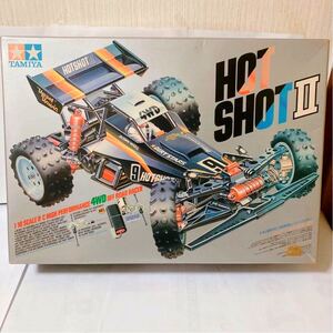 タミヤ ホットショットⅡ 4WD 1/10 未組立 【F-1カーボン FRPシャーシセット付】TAMIYA HOTSHOT2 ホットショット2 RC ラジコン バギー
