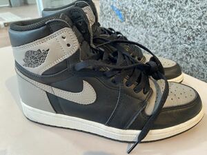 2018 NIKE AIR JORDAN 1 RETRO HIGH OG SHADOW US7 555088-013