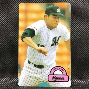 CFP【当時もの】TOKYO snack 東京スナック 野球　カード　1996　No.026　伊良部秀輝　プロ野球 ロッテ　マリーンズ 