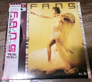 LP【New Wave・CLASSICAL】Malcolm McLaren / Fans【25VB-1012　希少！国内Promo盤】