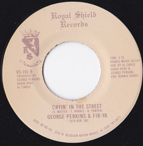 * 70's Modern Southern Soul 45 * George Perkins & Fir-Ya *