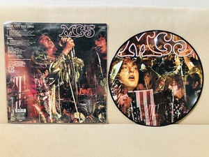 【即決送無】ＭＣ５ 名盤！ 希少ピクチャー盤 69年発売のガレージパンクの金字塔！ Kick Out The Jams 高品質を約束するBACK TO VINYL製！