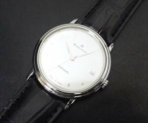 2021年4月OH・仕上済み 美品 BLANCPAIN ブランパン ヴィルレ エクストラスリム 1511-1127 白文字盤 メンズサイズ 自動巻 本物