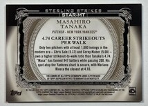 【ジャージーNo.19/25枚限定】田中将大直書きサイン実使用ジャージx2 2020 Topps Sterling Strikes Dual Jersey Auto_画像2