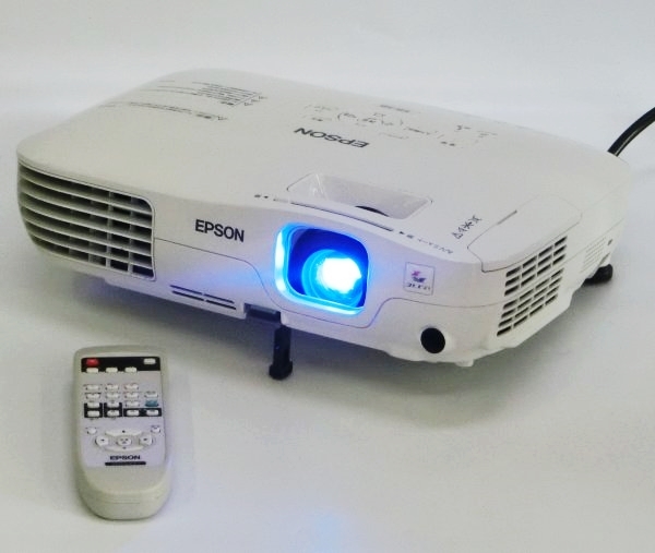 Epson H309A LCD SVGA Multimedia Projector 2500 Lumens for sale online 
