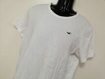 kkaa827 ■ HOLLISTER ■ ホリスター Tシャツ カットソー トップス 半袖 コットン 白 S_画像2