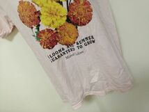 kkaa881 ■ BROWNY ■ ブラウニー Tシャツ カットソー トップス 半袖 マリーゴールド ピンク M_画像3