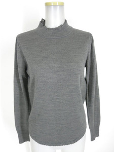 Jane Marple race attaching high‐necked knitted sweater / Jane Marple [B40131]