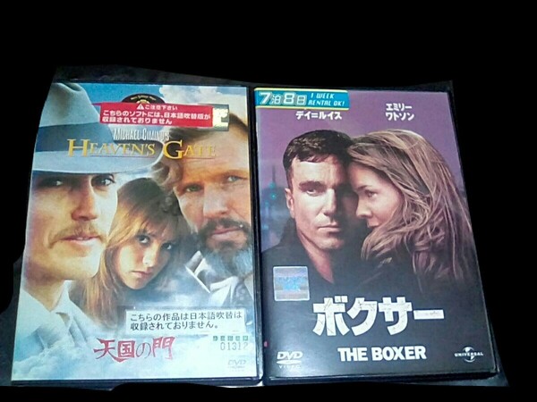 DVD レンタル落ち 名作映画 天国の門 ボクサー