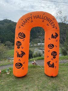  Halloween illumination arch road air display party Event stage Club Insta Halloween archway inflatable.