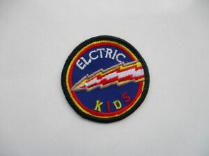 ELCTRIC KIDS エレクトリック キッズ 子ども おもちゃ 企業 会社 ロゴ アメリカ ワッペン/ USA カスタム おしゃれ 古着 ビンテージ 499