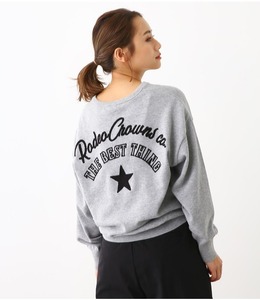 RodeoCrowns ■ RCWB ■ STAR Vネック ニット トップス　M　T.GRY 新品タグ付き