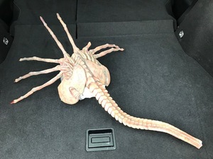  rare! Queen face Hugger 1/1 construction has painted final product damage equipped 